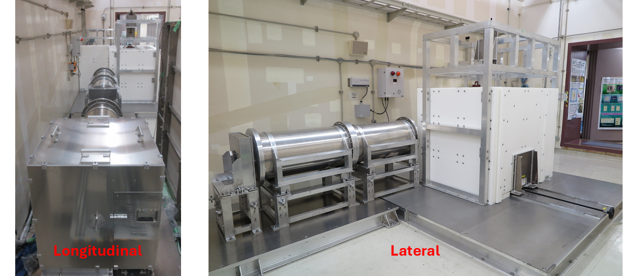 Fig.3: Photos of NuS Active-N (BECKY laboratory).